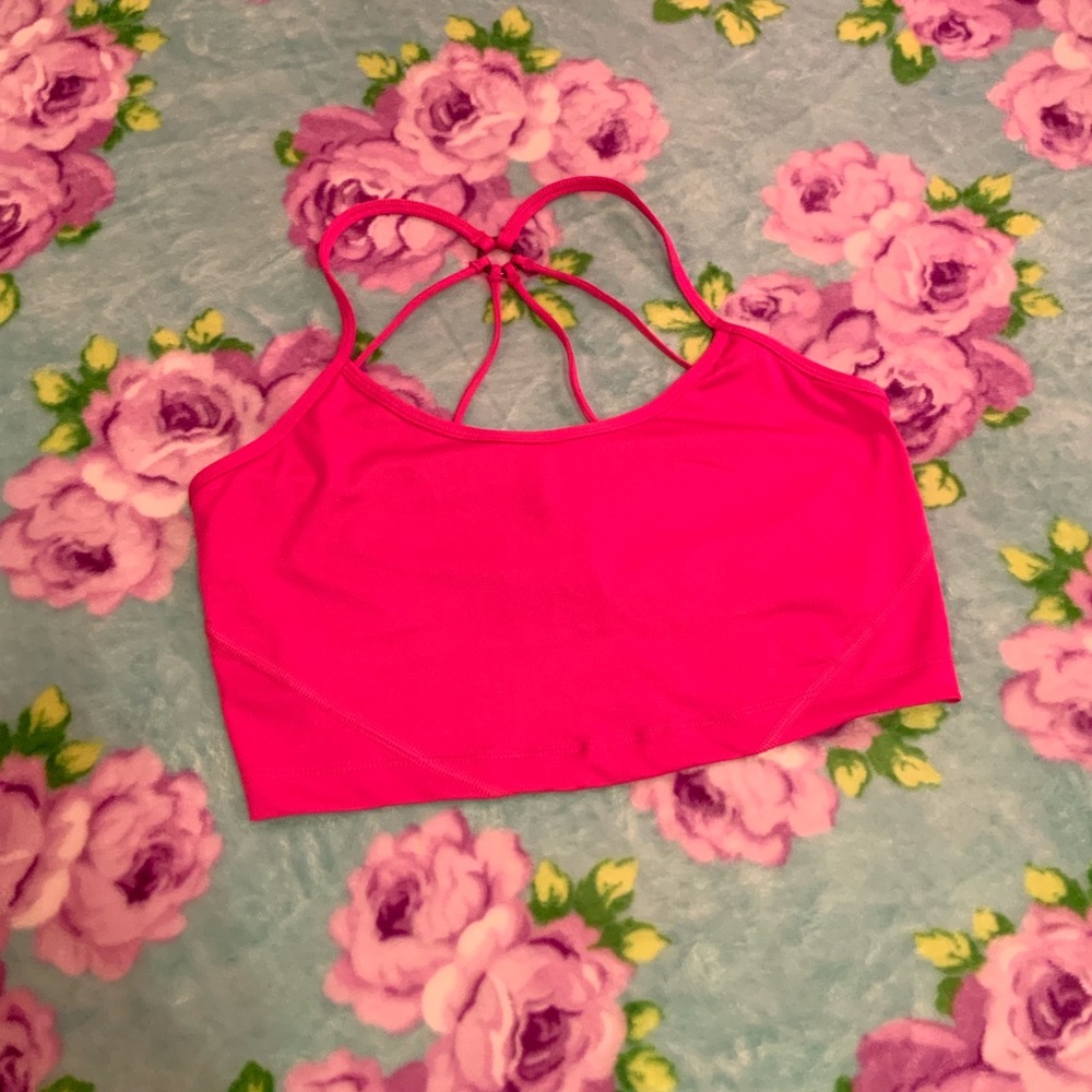 Betsey Johnson M Performance Lot Floral Top & Bra - Picture 2 of 8